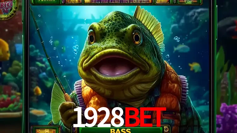 Personagem de peixe pescador do popular jogo de slot com tema de pescaria, uma das emocionantes opções de caça-níqueis para jogar e ganhar no cassino 1928BET.